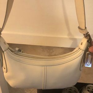 White coach purse